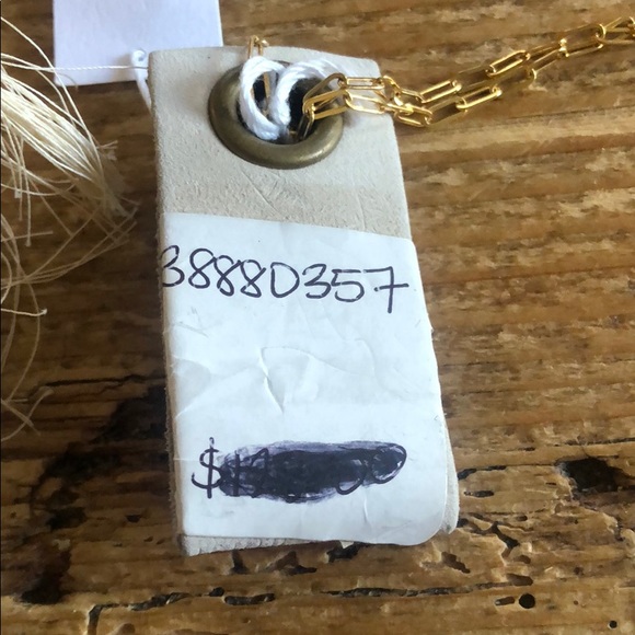 Anthropologie Salt Empire Tassel chain necklace - Picture 5 of 5